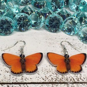 𝘾opper 𝘼crylic 𝘽utterfly 𝙀arrings